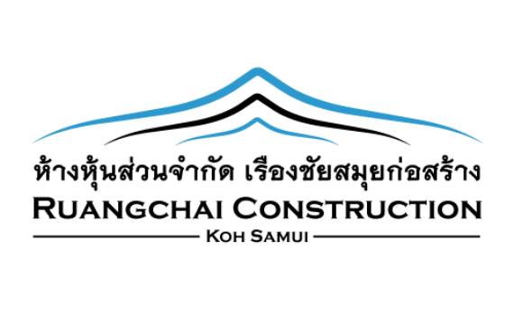 Logo design Ruangchai Samui Construction
