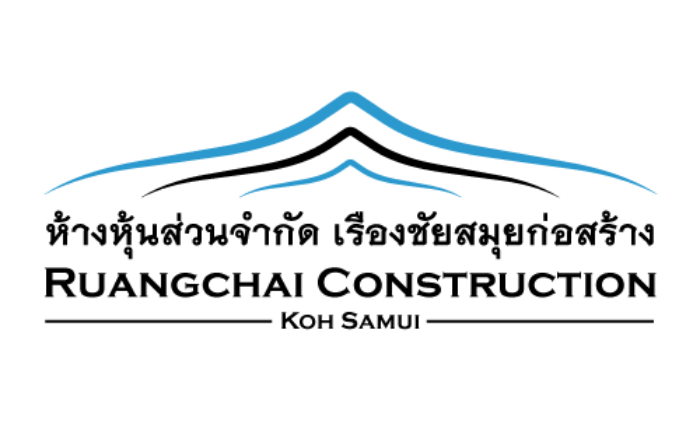 Logo design Ruangchai Samui Construction