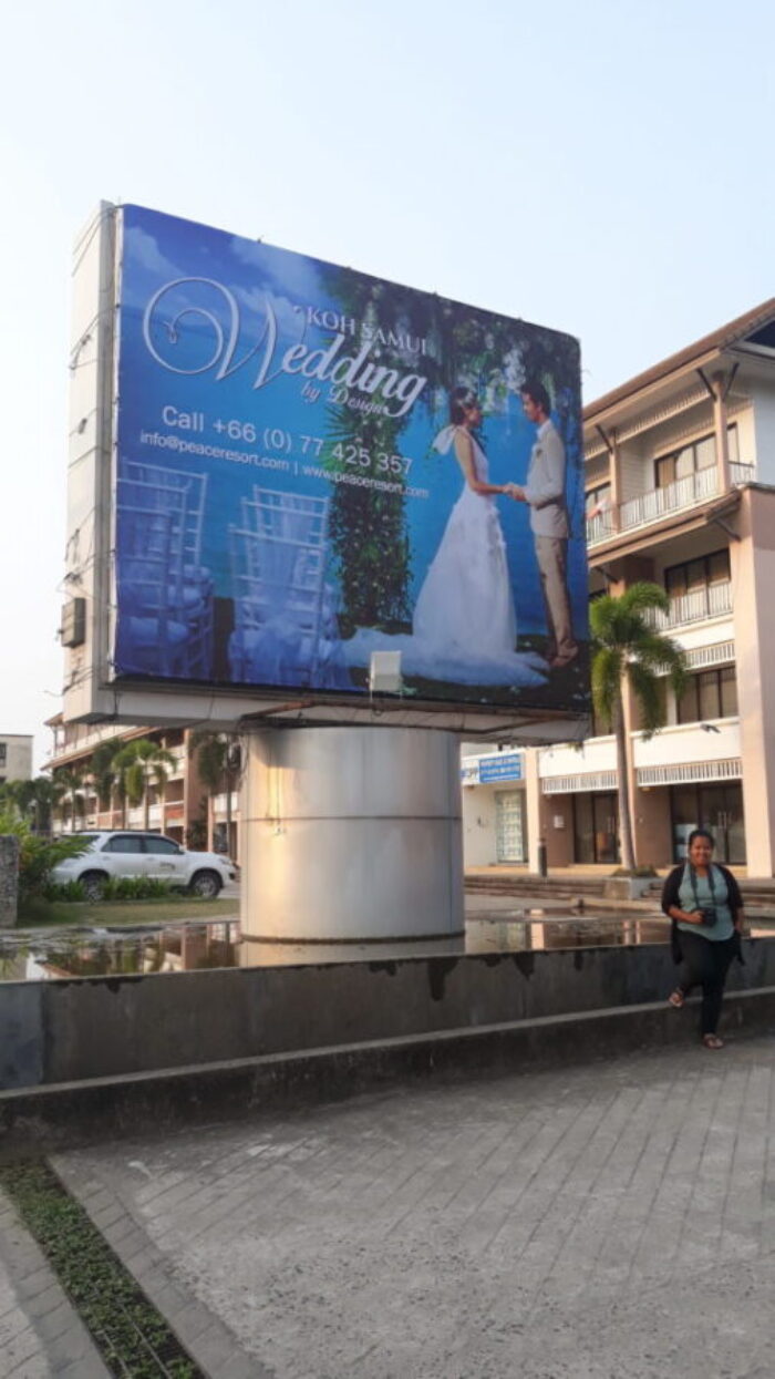 billboard koh samui